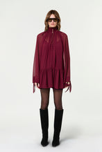 ELIZA DRESS - PLUM
