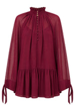 ELIZA DRESS - PLUM