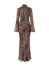 CARA DRESS - DESERT LEOPARD