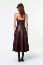 NORA DRESS - OXBLOOD