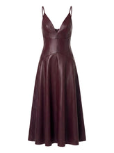 NORA DRESS - OXBLOOD