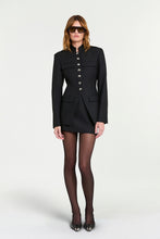 LILLITH MILITARY JACKET - BLACK