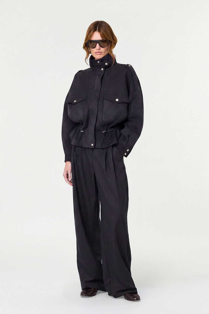 CIARA JACKET - CARBON