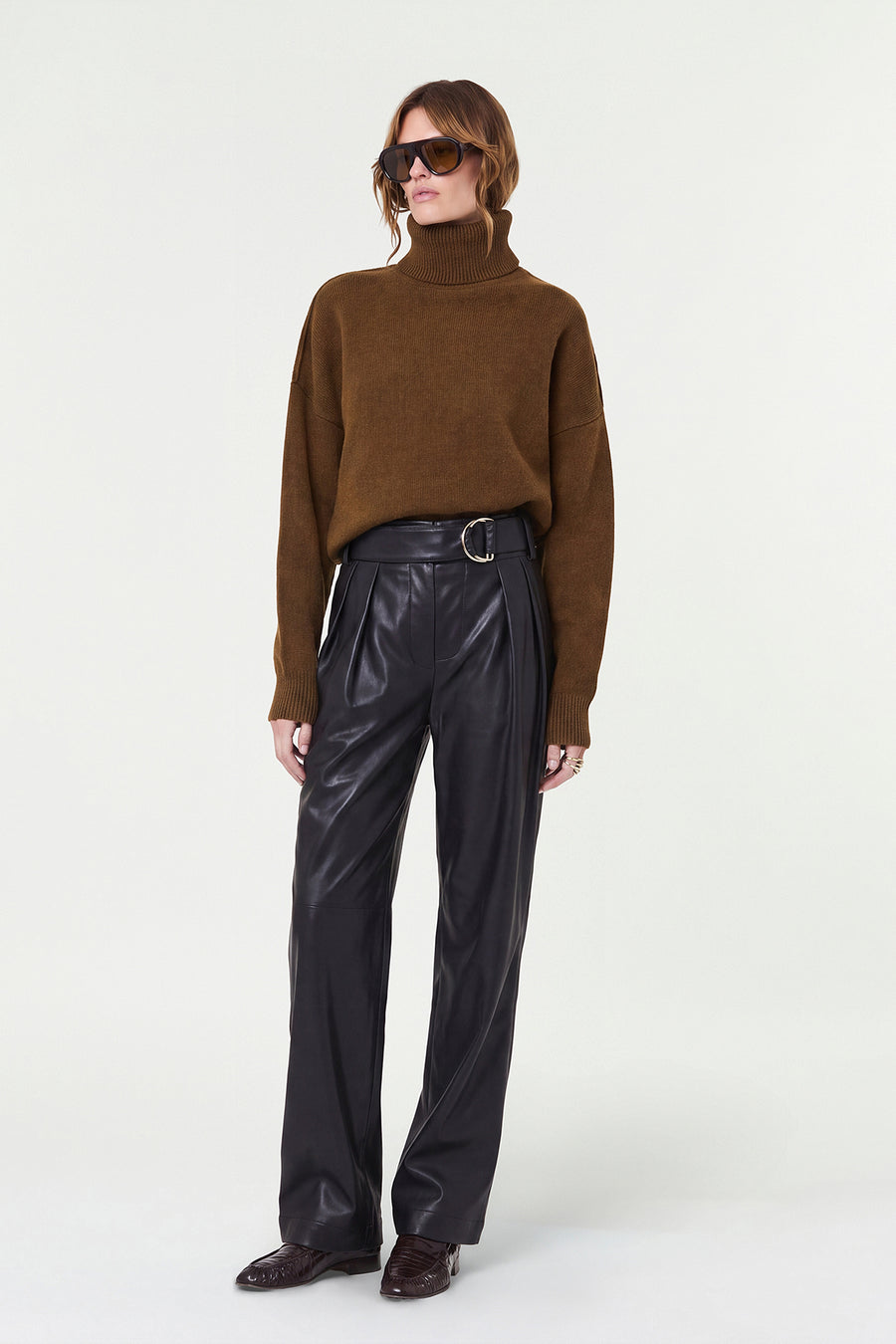 ESME LAMBSWOOL ROLLNECK - CUMIN