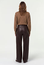 VEDA TIE NECK SWEATER - SAHARA