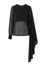 FLAVIA TOP - BLACK