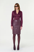 PALOMA SHIRT - BORDEAUX