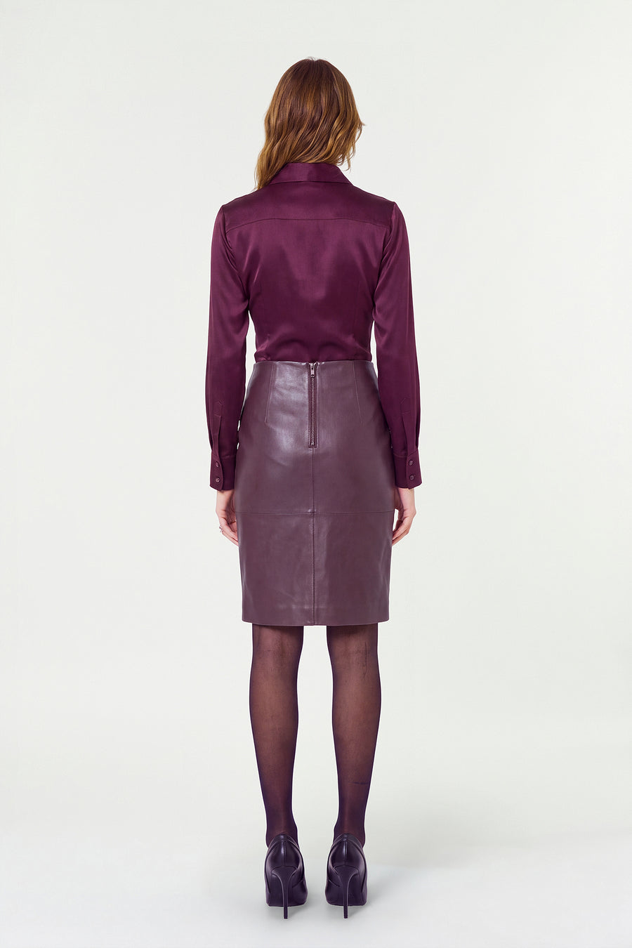 PALOMA SHIRT - BORDEAUX