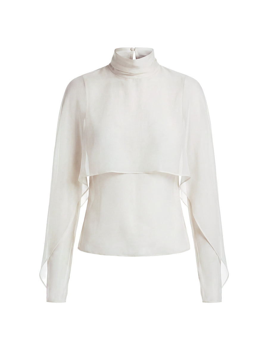 DAHLIA BLOUSE - PEARL