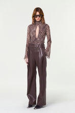 CELESTE TOP - DESERT LEOPARD