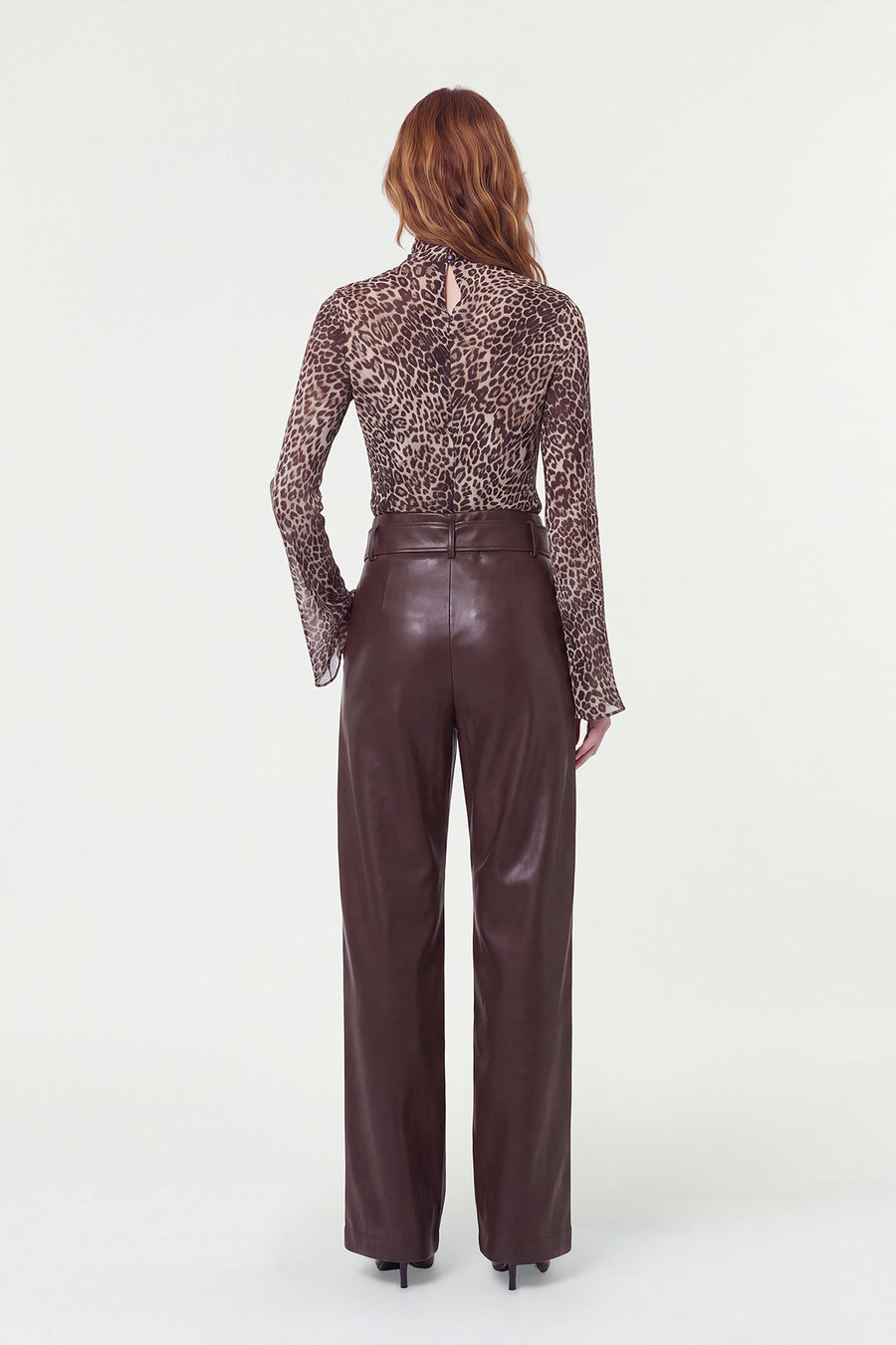 CELESTE TOP - DESERT LEOPARD