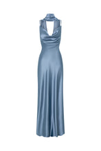 GENEVA DRESS - BLUE SMOKE