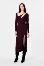 GINERVA DRESS - PLUM
