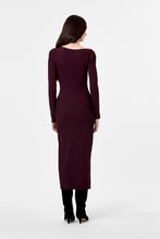 GINERVA DRESS - PLUM