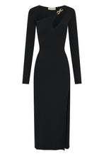 GINERVA DRESS - BLACK