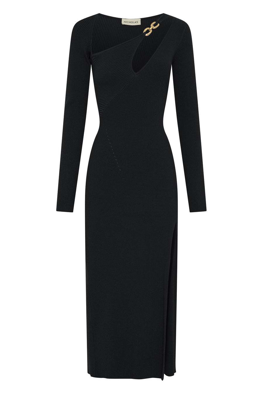 GINERVA DRESS - BLACK