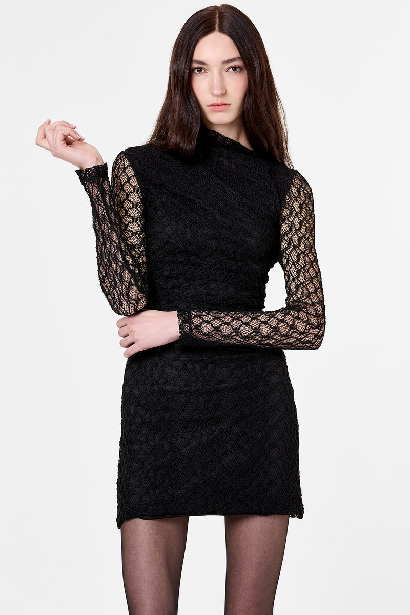 GLENDA DRESS - BLACK