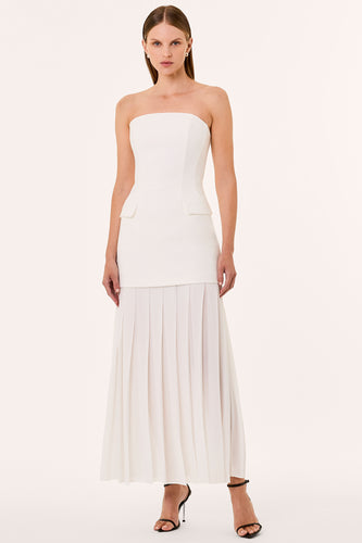 RHONDA DRESS - IVORY