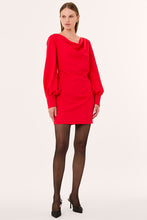 HILDA DRESS - CRIMSON