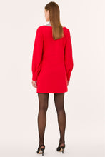 HILDA DRESS - CRIMSON
