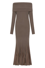 MAXINE DRESS - OYSTER LUREX