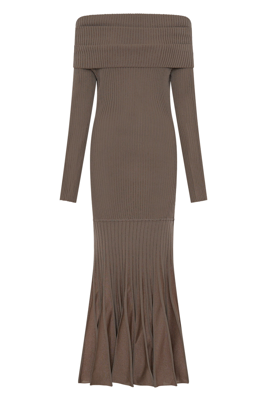 MAXINE DRESS - OYSTER LUREX