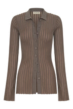 MIKA SHIRT - OYSTER LUREX