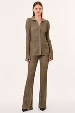 MIKA SHIRT - OYSTER LUREX