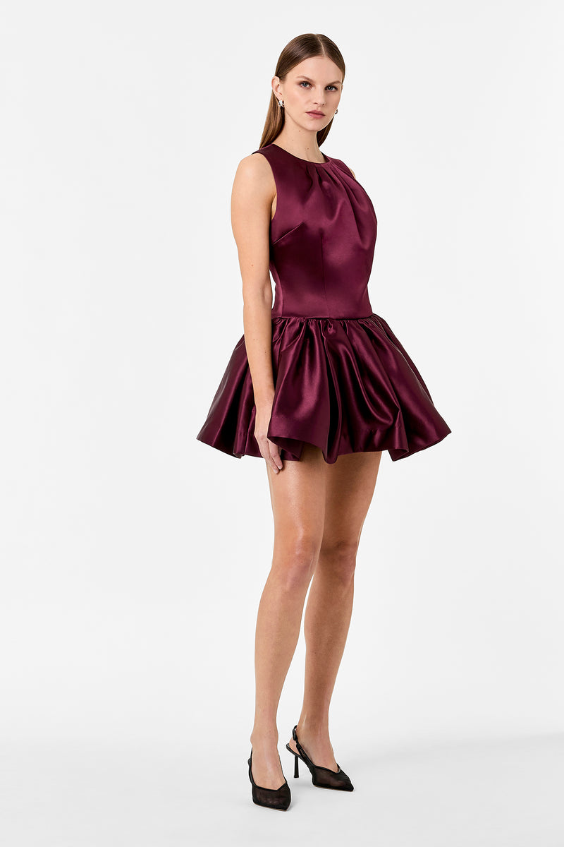 KARINA DRESS - BLACKBERRY