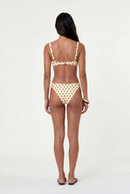 HALIA BIKINI BOTTOM - LEMON POLKA DOT