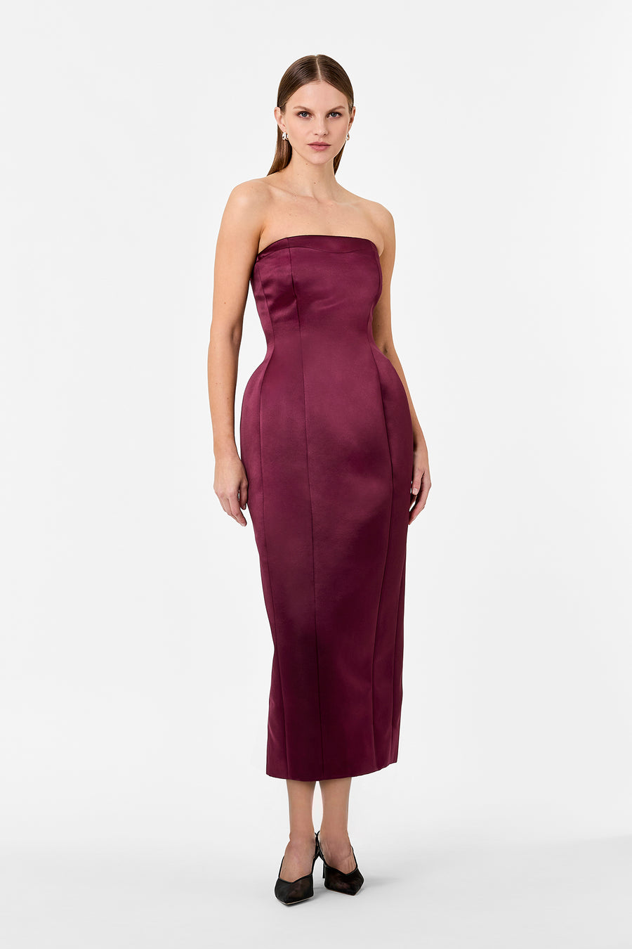 KASIA DRESS - BLACKBERRY