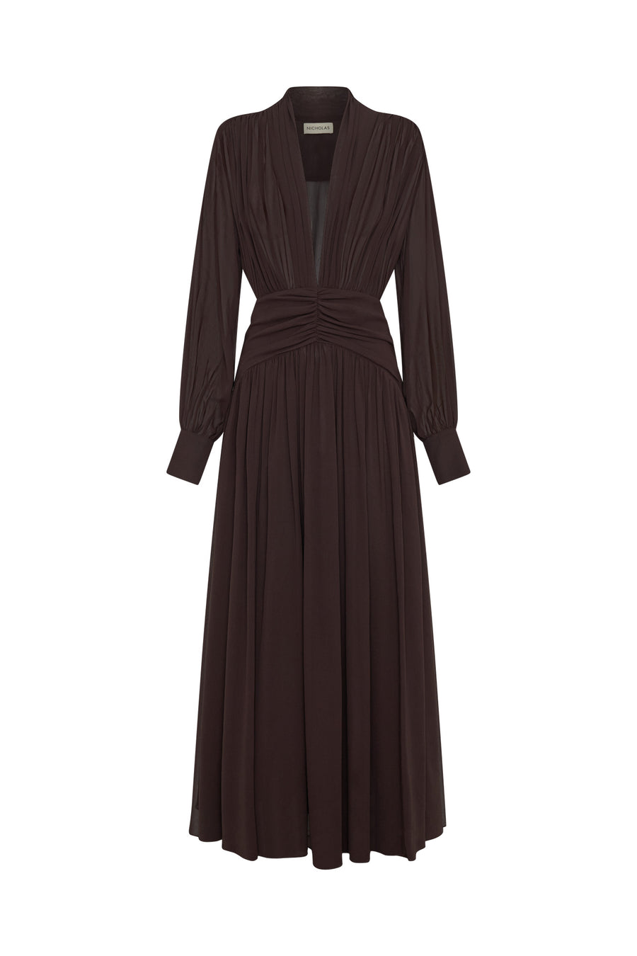 JOCELYN DRESS - CACAO