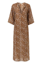 JOVANA DRESS - ABSTRACT ANIMAL