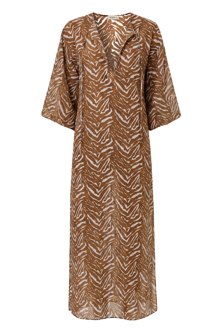 JOVANA DRESS - ABSTRACT ANIMAL