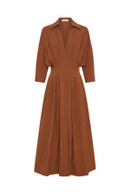 LANAE DRESS - CHESTNUT