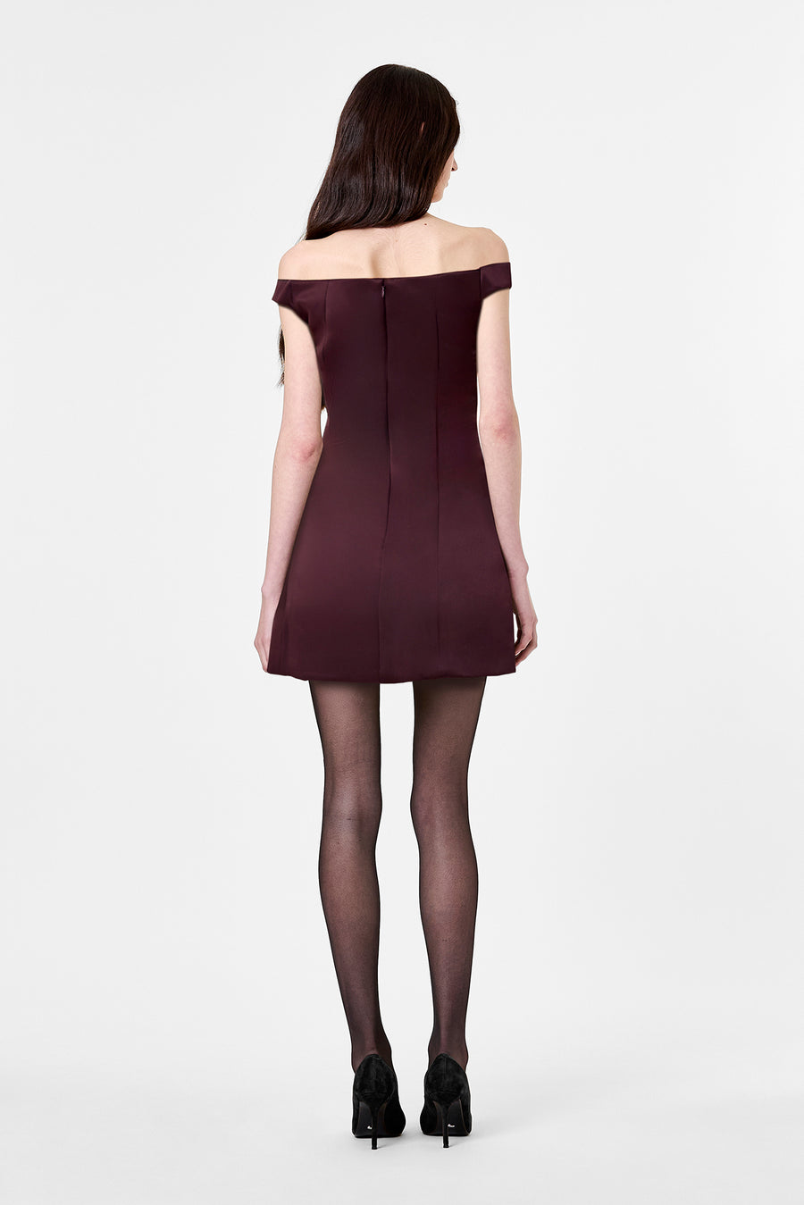 LILLY DRESS - BLACKBERRY