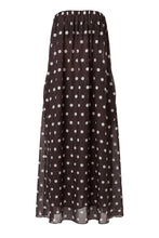 LINDY DRESS - ESPRESSO IVORY POLKA DOT