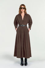 LANAE DRESS - TRUFFLE