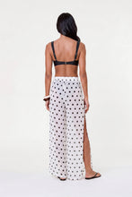 LISE PANT - IVORY BLACK POLKA DOT