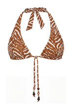 MALTA BIKINI TOP - ABSTRACT ANIMAL