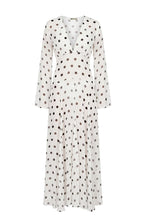 MARELLA DRESS - IVORY BLACK POLKA DOT