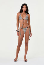 MALTA BIKINI TOP - GRAPHIC ZEBRA