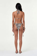 MALTA BIKINI TOP - GRAPHIC ZEBRA