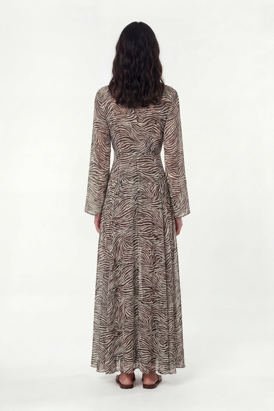 MARELLA DRESS - GRAPHIC ZEBRA