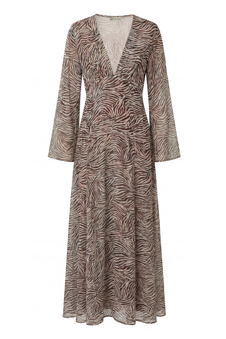 MARELLA DRESS - GRAPHIC ZEBRA