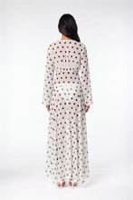 MARELLA DRESS - IVORY BLACK POLKA DOT