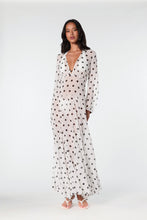 MARELLA DRESS - IVORY BLACK POLKA DOT