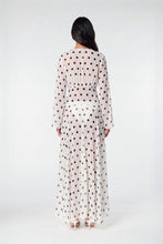 MARELLA DRESS - IVORY BLACK POLKA DOT
