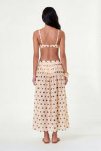 MARIT SKIRT - LEMON POLKA DOT