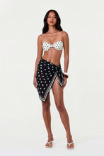 URSA MINI SARONG - BLACK IVORY POLKA DOT